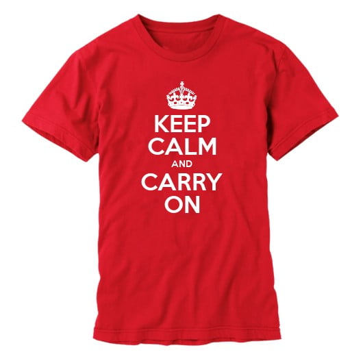 4. Keep Calm And Carry On
